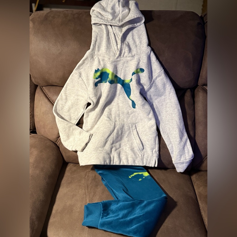 Puma hoodie set